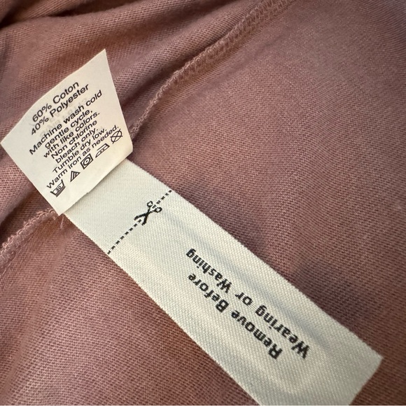 NWOT Madewell Sleeveless Turtleneck in Purple - Picture 6 of 8
